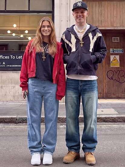 DJ Jeans Vintage Indigo Distressed